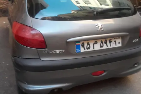 مزایده خودرو پژو، 206 تیپ 3