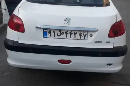 مزایده خودرو پژو، 206 SD V8