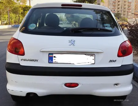 مزایده خودرو پژو، 206 تیپ 2