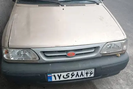 مزایده خودرو پراید، صندوق دار دنده ای
