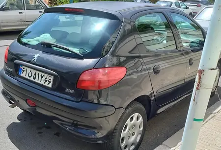 مزایده خودرو پژو، 206 تیپ 2
