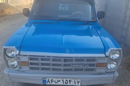 مزایده خودرو زامیاد، وانت نیسان دوگانه سوز