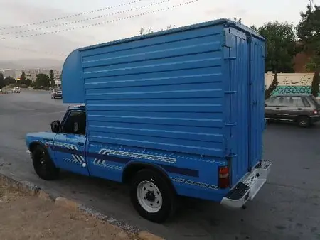 مزایده خودرو زامیاد، وانت نیسان دوگانه سوز