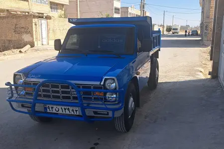 مزایده خودرو زامیاد، وانت نیسان دوگانه سوز