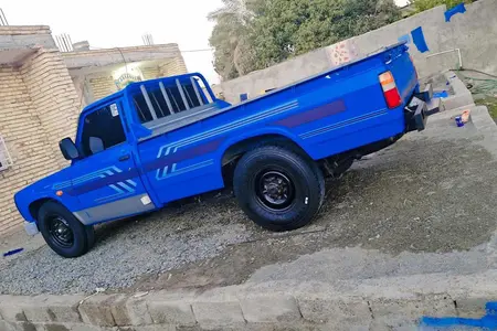 مزایده خودرو زامیاد، وانت نیسان دوگانه سوز