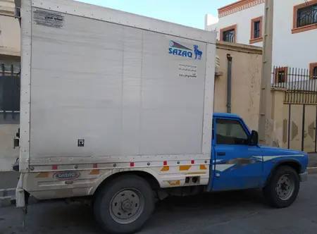 مزایده خودرو زامیاد، وانت نیسان دوگانه سوز