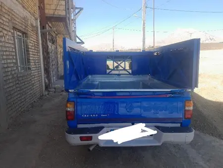 مزایده خودرو زامیاد، وانت نیسان دوگانه سوز