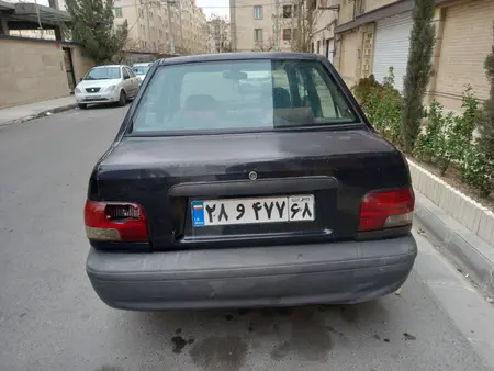 مزایده خودرو پراید، صندوق دار دنده ای