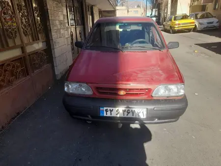 مزایده خودرو پراید، صندوق دار دنده ای