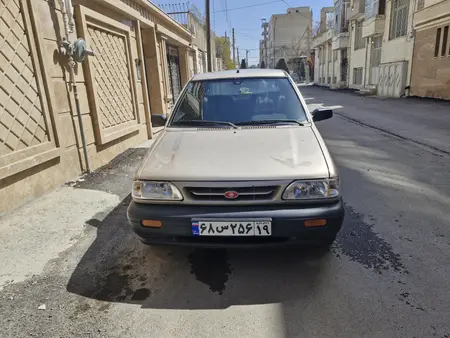 مزایده خودرو پراید، صندوق دار دنده ای
