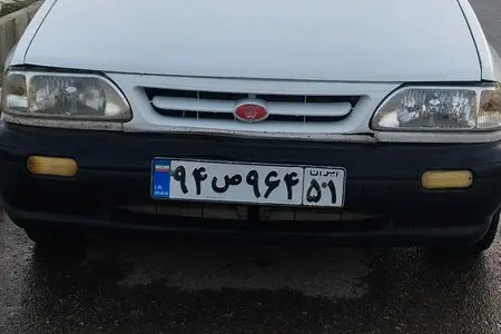 مزایده خودرو پراید، صندوق دار دنده ای