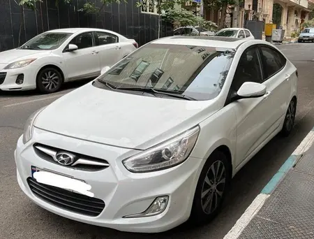 مزایده خودرو هیوندای، اکسنت 1.6 لیتر بلو
