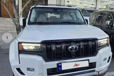 مزایده خودرو تویوتا، پرادو چهار در 2.4 لیتر توربو