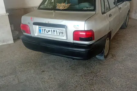 مزایده خودرو پراید، صندوق دار دنده ای