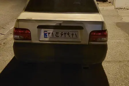 مزایده خودرو پراید، صندوق دار دنده ای