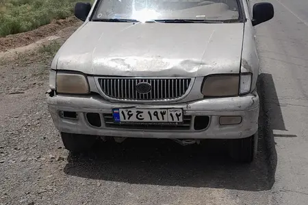 مزایده خودرو زامیاد، وانت نیسان دوگانه سوز